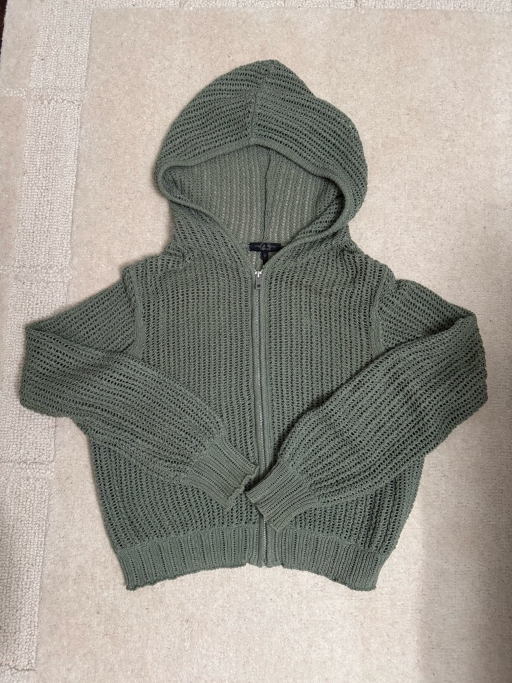 Rag&bone Riley zip hoodie